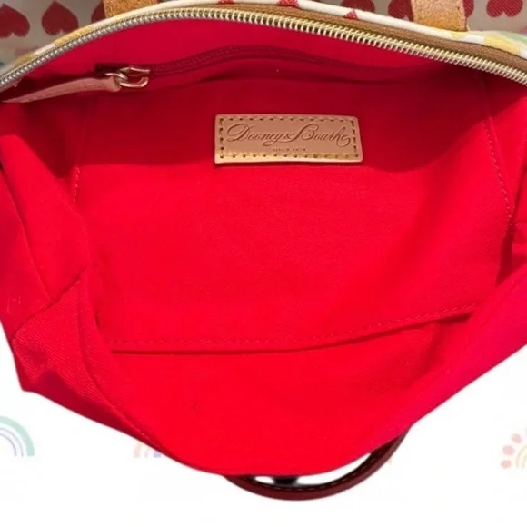 Dooney & Bourke Colorful Heart Satchel - Picture 6 of 10
